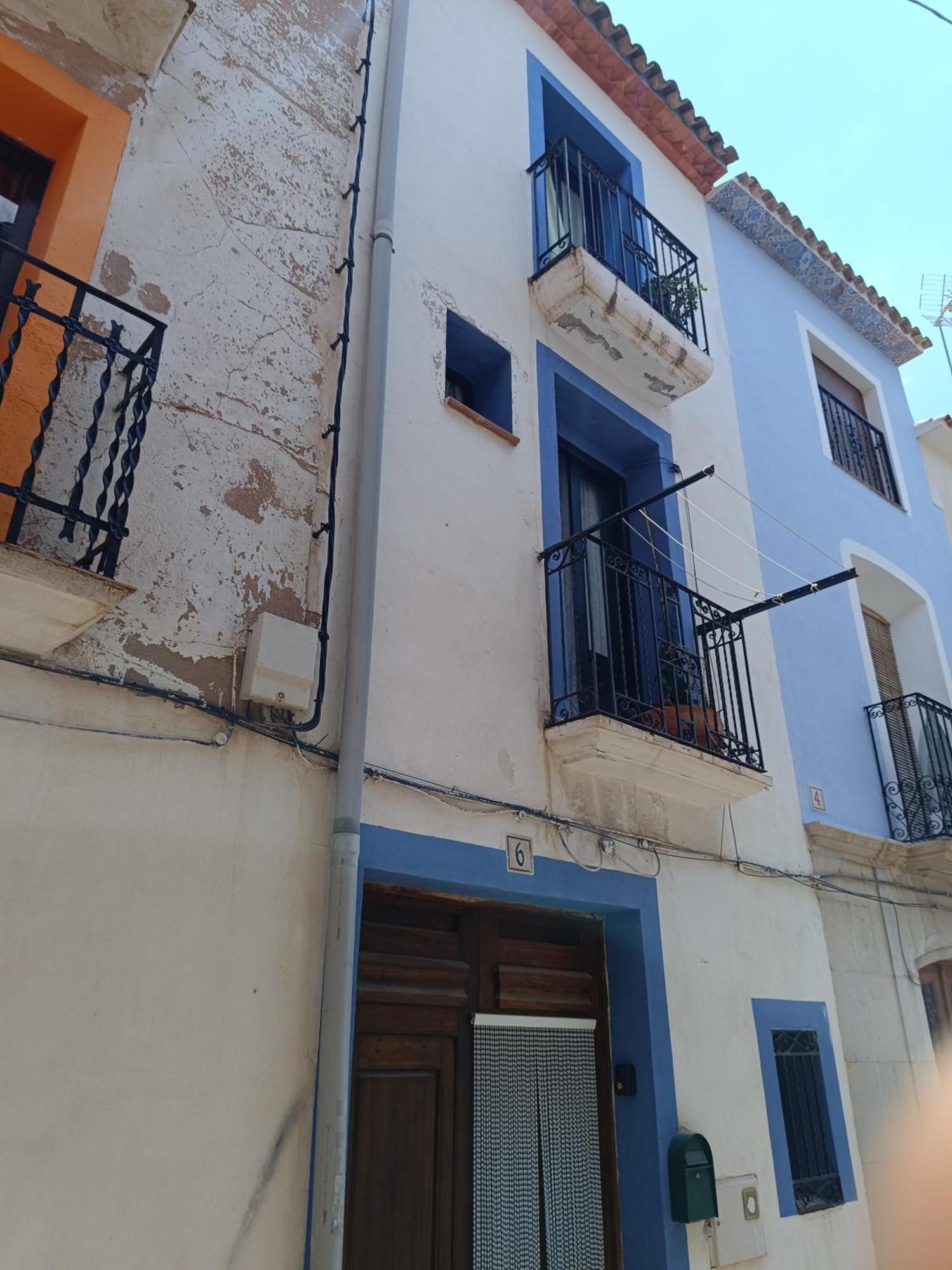 Ferienwohnung Casa En El Centro Del Pueblo De Finestrat Exterior foto